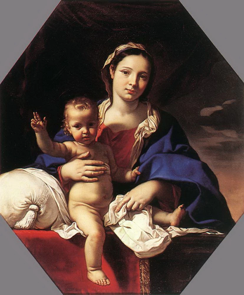 La vergine col Bambino - Musée des Beaux, Arts, Marseille